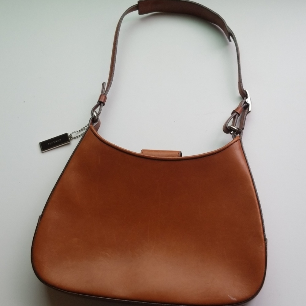 Coach leather small handbag